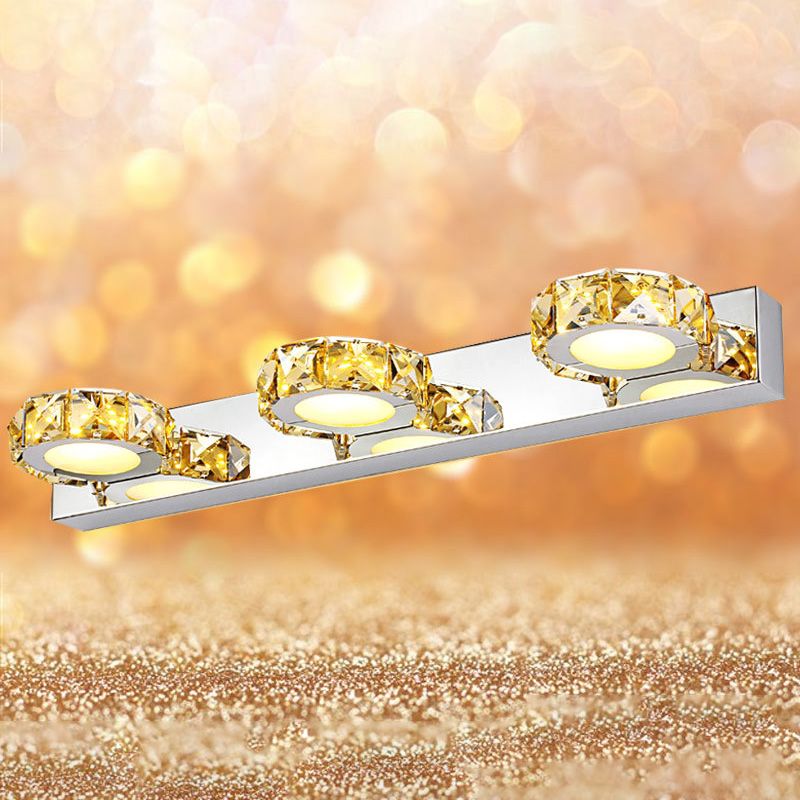 Luci da vanità montate a parete a parete a LED moderni apparecchi di illuminazione da vanità per bagno