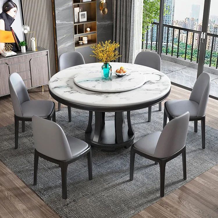 Industrial Wood Dining Side Chairs Armless Dining Chair (Set of 2/4/6)