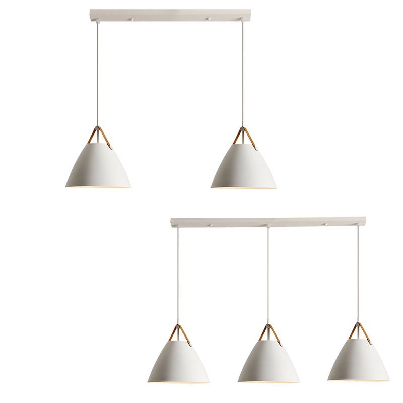 Metal Shade Hanging Light Modern Minimalist Pendent Lighting Fixture for Sitting Room
