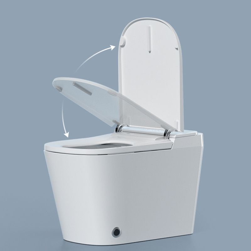 Modern Porcelain Toilet Floor Mounted Siphon Jet All-In-One Toilet Bowl