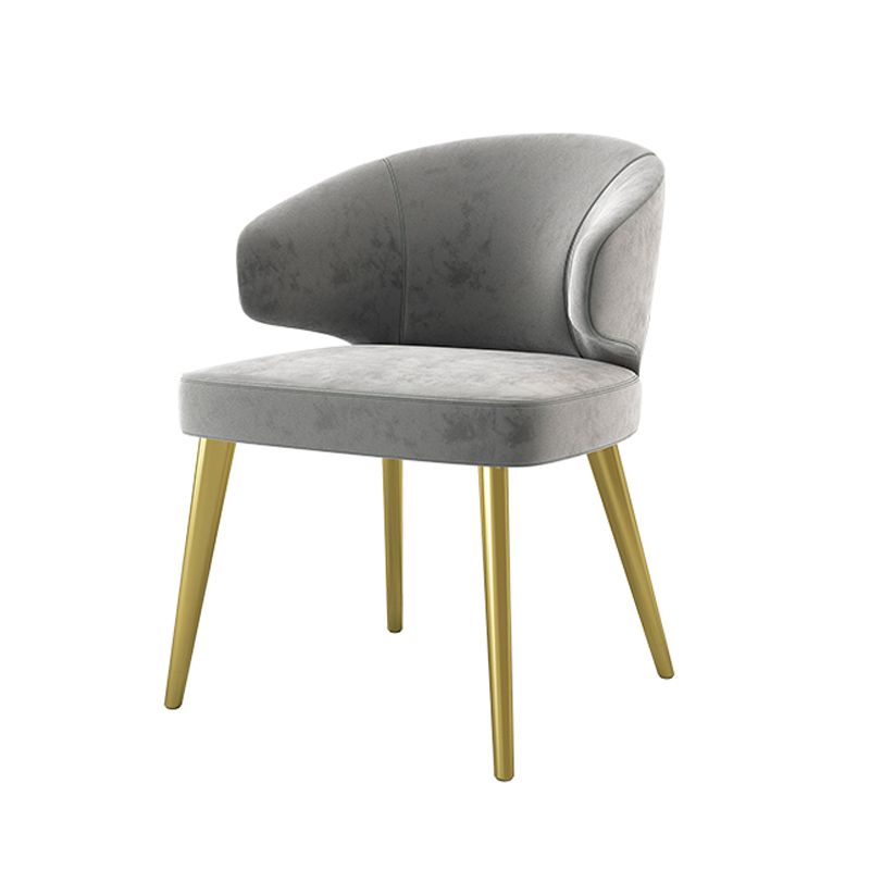 Modern Rectangle Dining Set 1/2/5 Pieces Stone Top Indoor Dinette Set with Gold Base