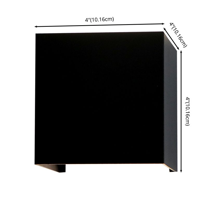 Moderne minimalistische stijl geometrische sconce verlichtingsarmaturen metalen sconce lichten