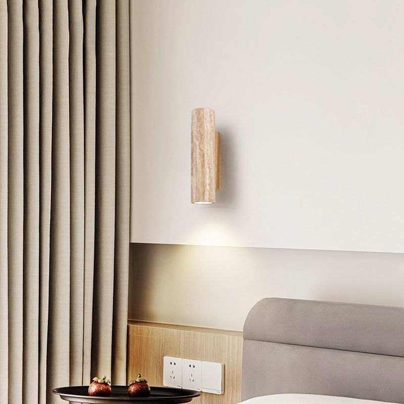 Modern Wall Light Fixture Minimalist Marble Wall Light Sconce for Bedroom