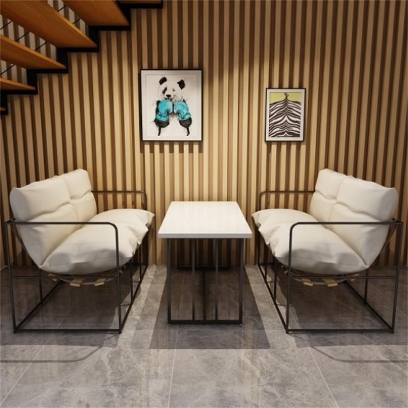 Modern White Stain Resistant Seating Tuxedo Arm Sofa for Bonus Room