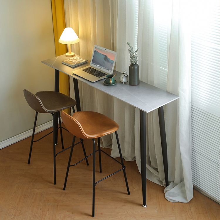 1/2/3/5 Pieces Pub Dining Set Rectangular Table and Stool Set