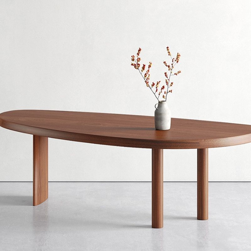 Modern Gray Wood Counter Table Specialty Dining Table for Kitchen