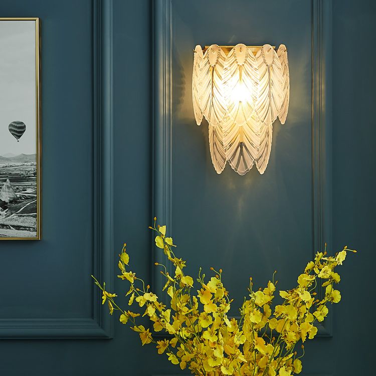 Abgestufte Wandmontageleuchte modern