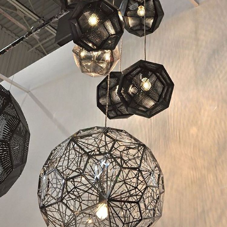 1-Light Metal Suspended Lighting Fixture Contemporary Pendant Light Kit for Dining Room