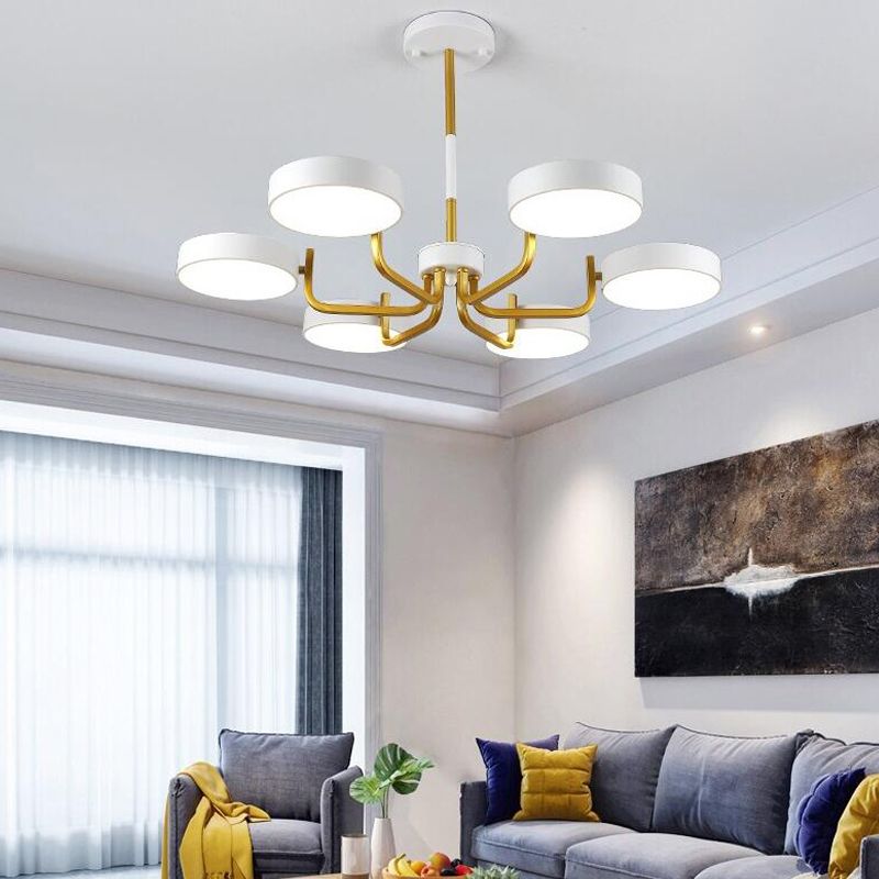 Geometry Shape Pendant Chandeliers Contemporary Metal Chandelier Lighting Fixtures