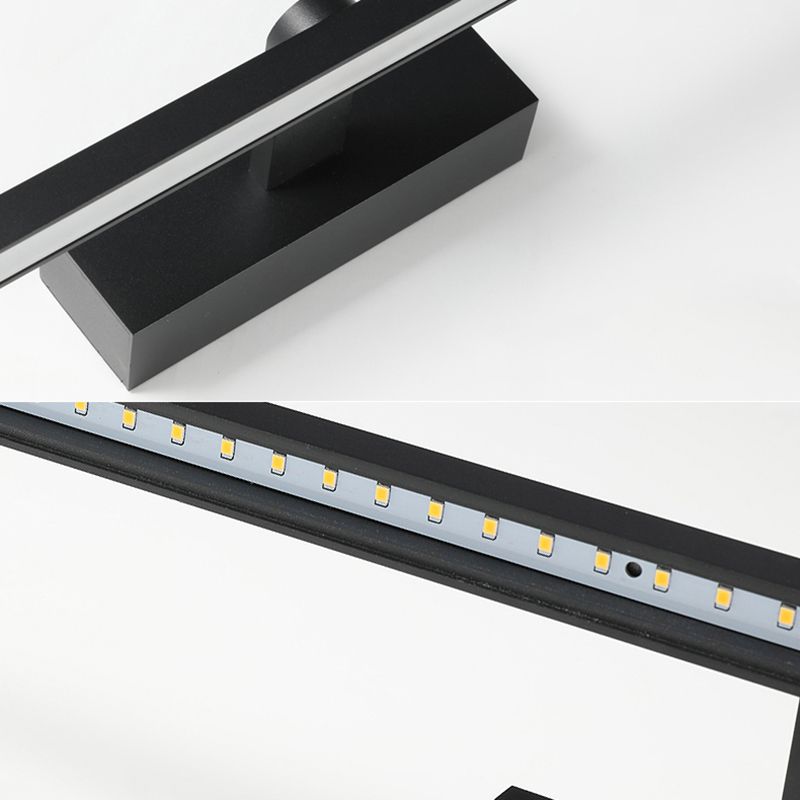 Éclairage d'applications de mur linéaire simplicité style métal LED LED Bathroom Mur Light