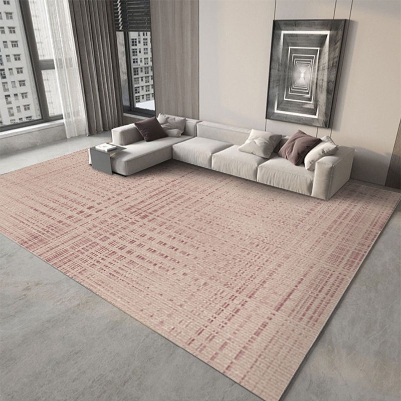 Dark Green Modern Rug Polyester Abstract Graphic Rug Washable Rug for Home Decor
