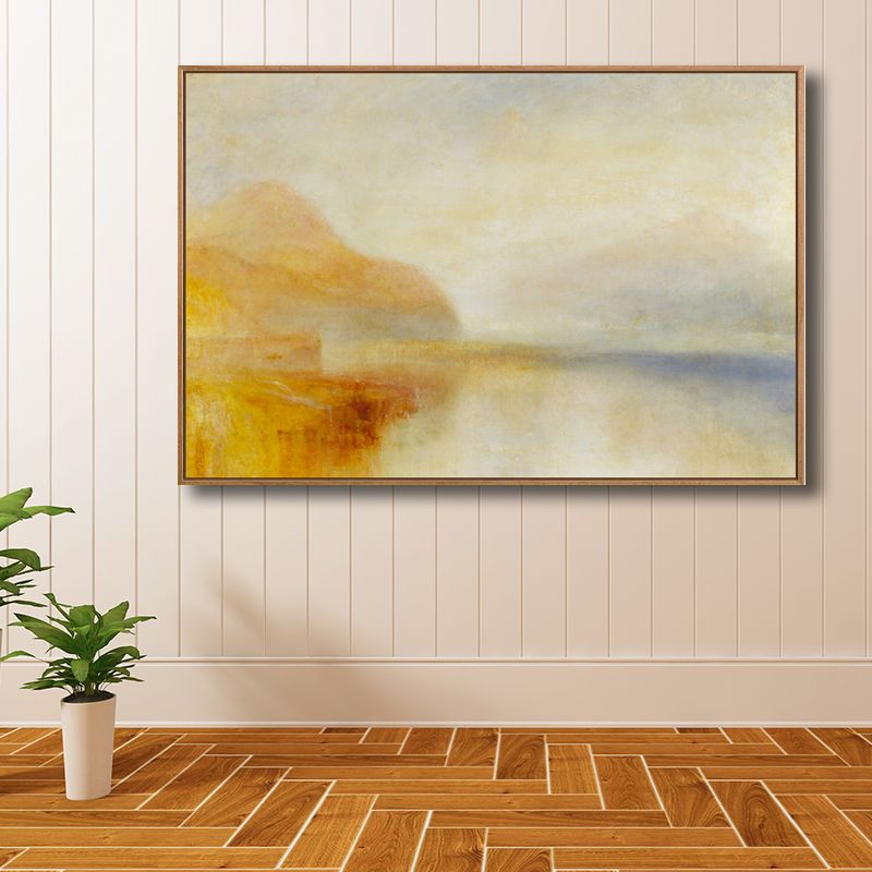 Landschaften-Wand-Kunst-Dekor, strukturierter Vintage-Wohnzimmer-Leinwanddruck, mehrere Größen
