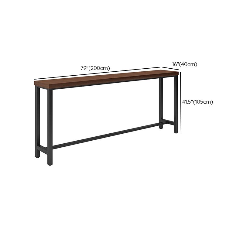 Industrial Style Pub Set 1/5/9 Pieces Solid Wood Pub Dining Set for Indoor