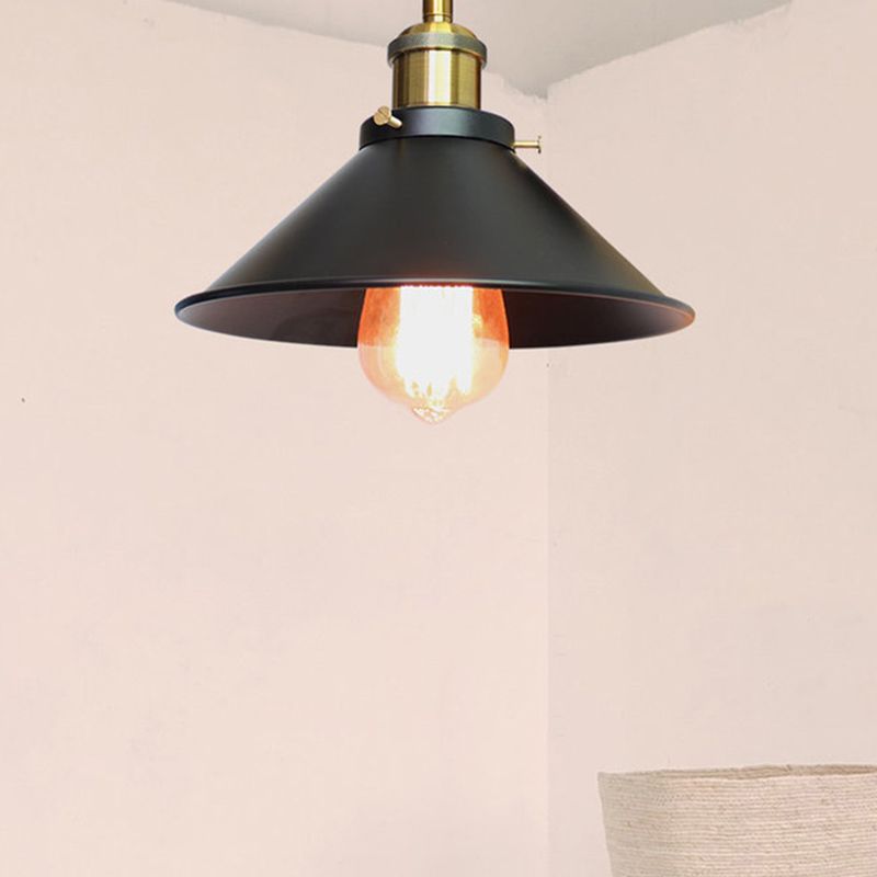 Kegelmetallische Wandmauermauerlichter Industrie 1-Licht-Leuchtenbeleuchtung