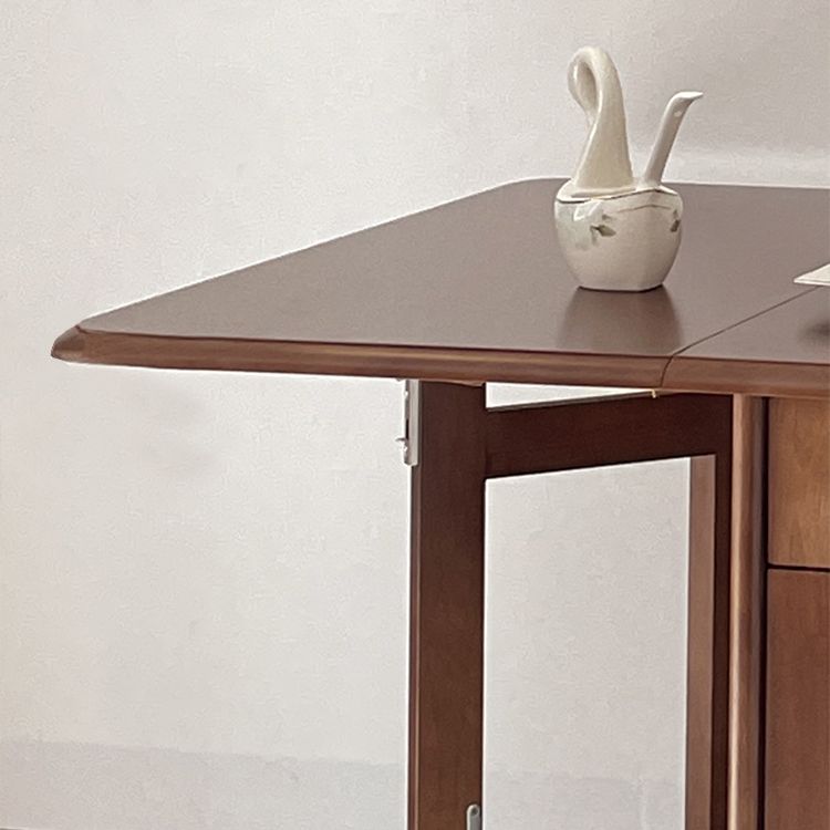 Mesa de comedor de estilo de estilo mediados de siglo Mesa de comedor de madera maciza (solo mesa)