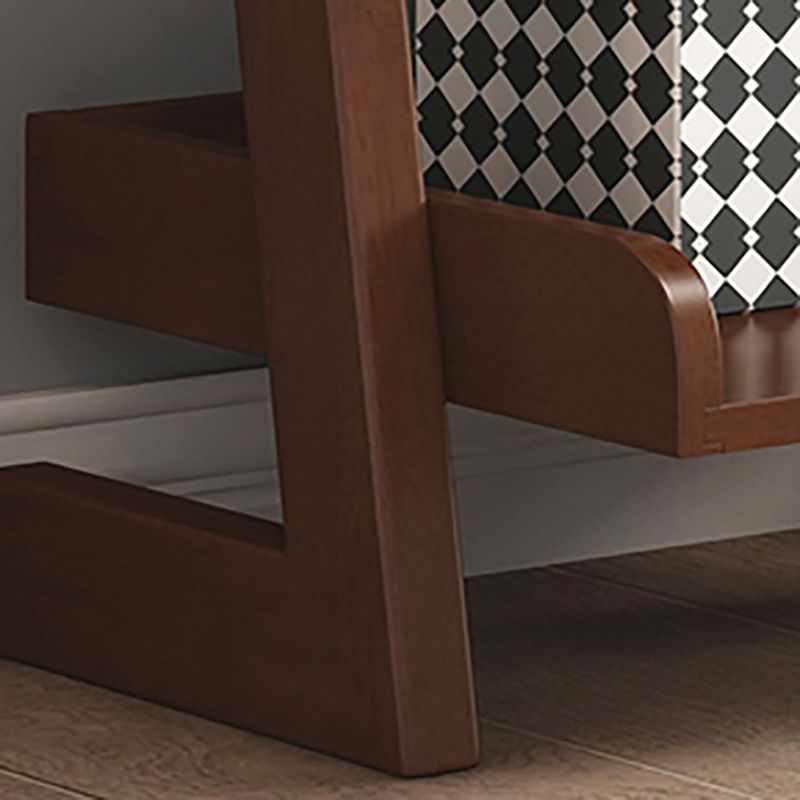 5 Shelves Ladder Bookshelf Wooden Contemporary Bookcase ,11.8" W x 55.1" H