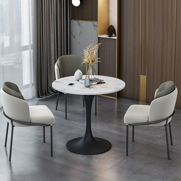 Modern Sintered Stone Dining Table Set 1/2/4/5 Pieces Dining Set