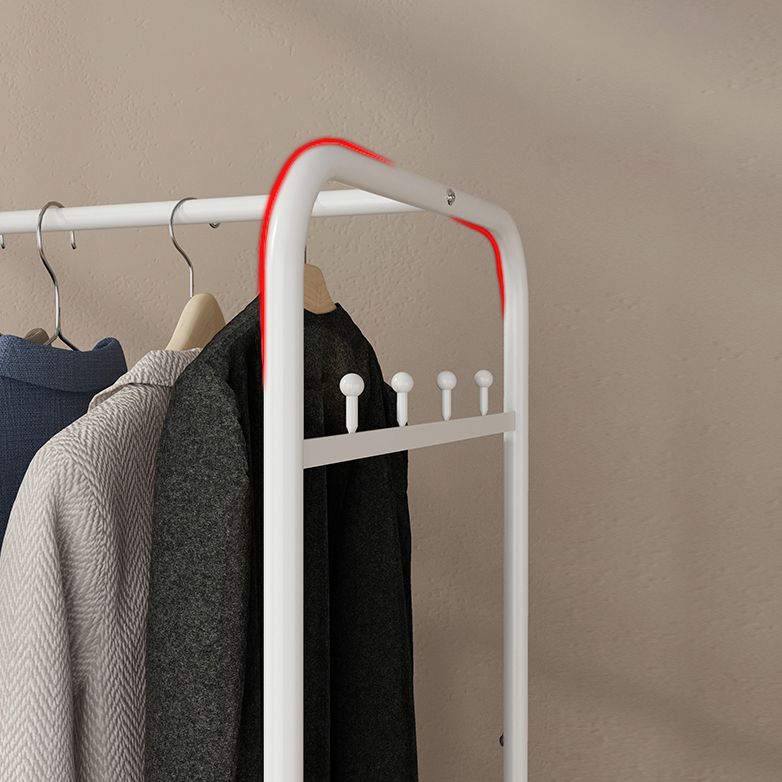 Contemporary Metal Wardrobe Cloth Rod Included Wardrobe Closet for Bedroom