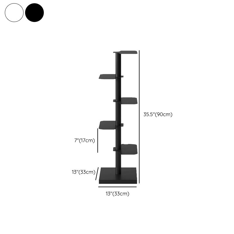 12" Wide Contemporary Shelf Bookcase Open Shelves Included Bookcase