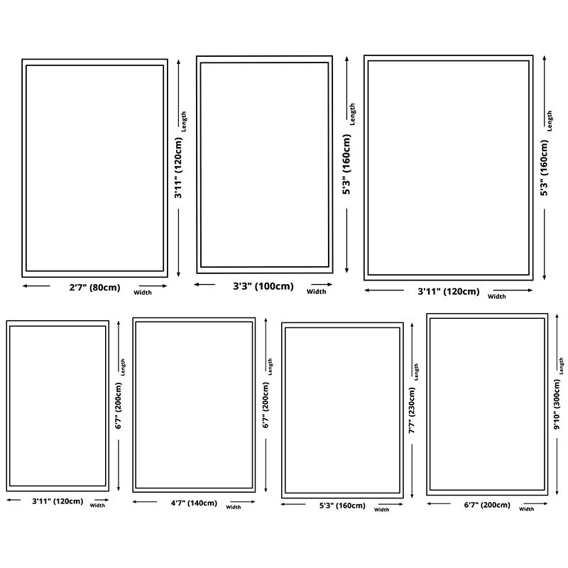 Grey Tone Modern Area Carpet Polyester Geometric Lines Indoor Rug Easy Care Carpet for Living Room