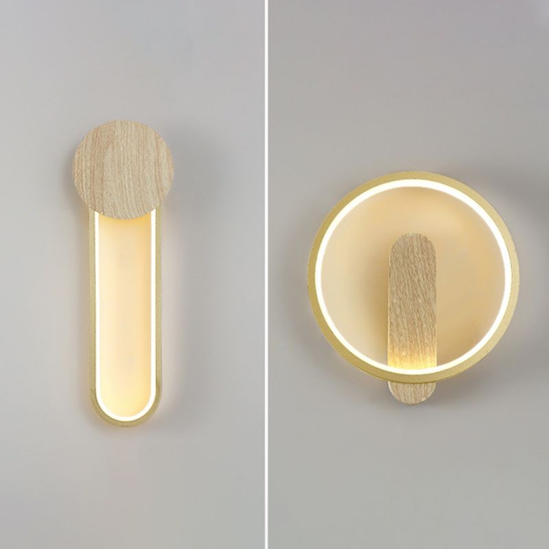 Geometric Wall Lighting Modern Style Wood Wall Lighting Ideas