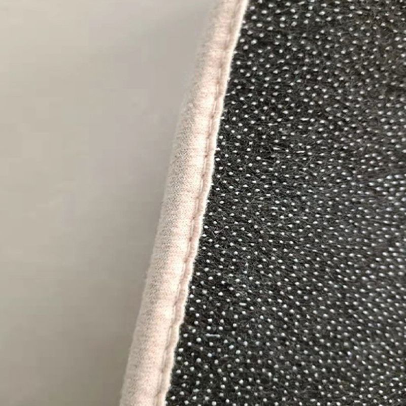 Gray Modern Rug Polyester Diamond Area Rug Washable Rug for Living Room