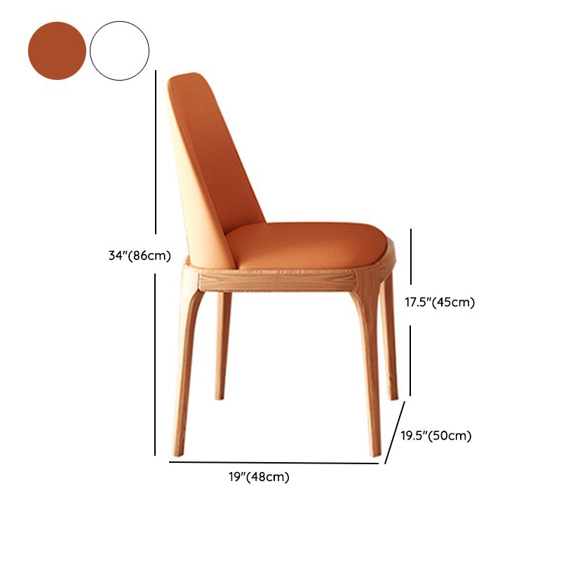 Modern Dining Set with Leather Chairs 1/4/5 Pieces Dinette Set