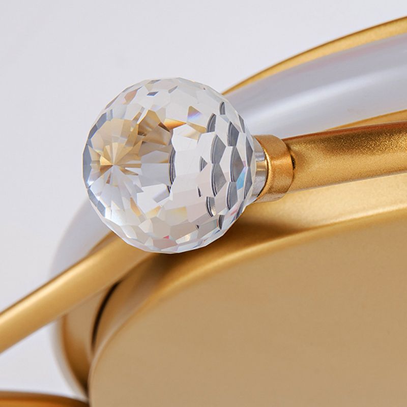 Modern Style LED Ceiling Light Colorful Flush Mount Light Fixture for Bedroom