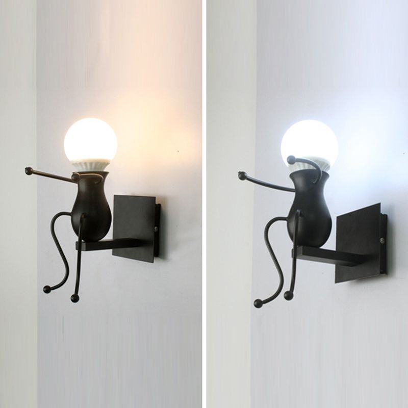 Postmodern Creative Metallic Wall Light Fixture for Sitting Room