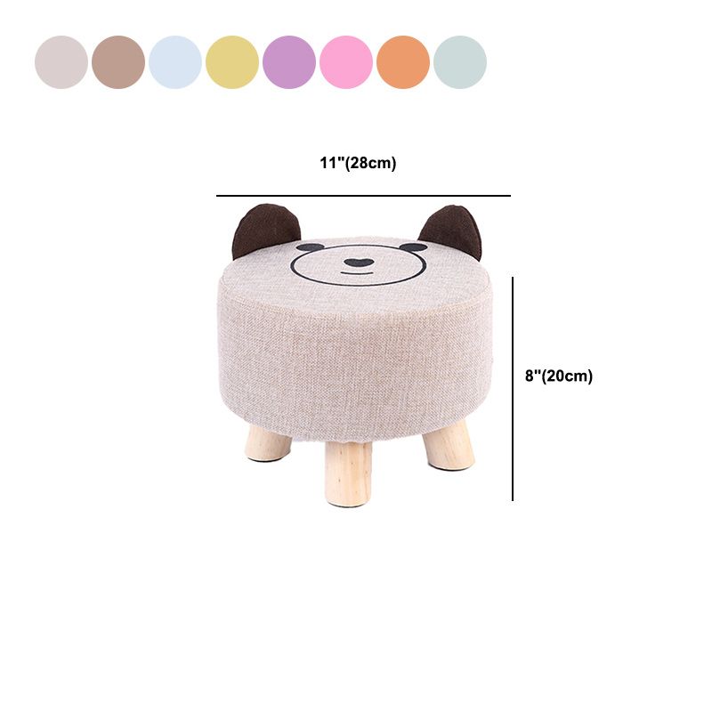 Modern Cotton Standard Tear Resistant Bear Standard for Drawing Room