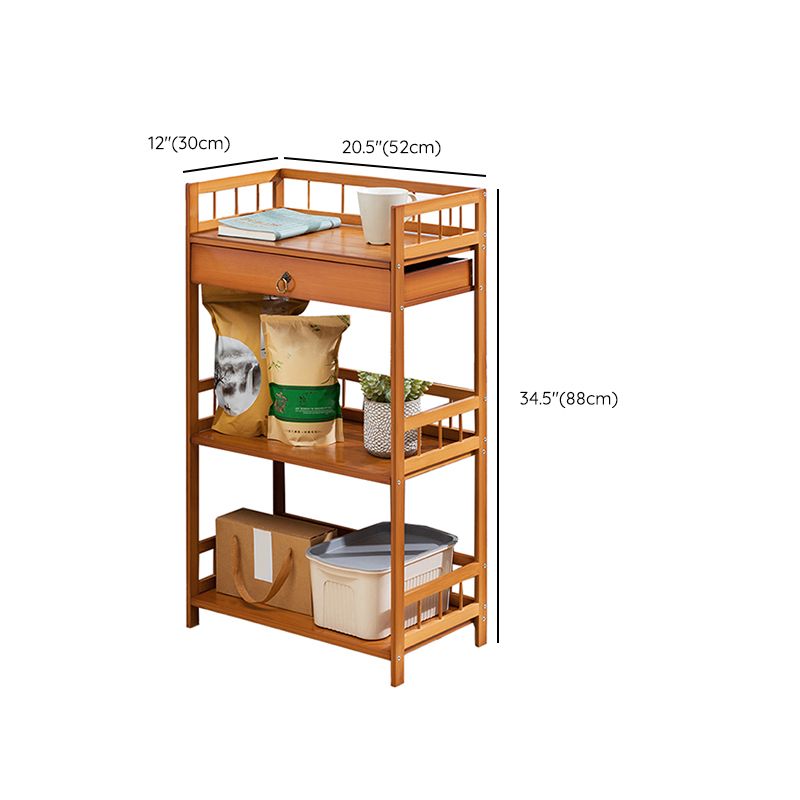 11" Wide Contemporary Corner Table Rectangular Accent Side Table with Storage