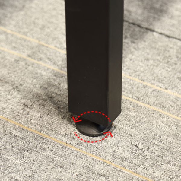 Contemporary Square Footrest Bar Table Brown Solid Wood Top Bar Table