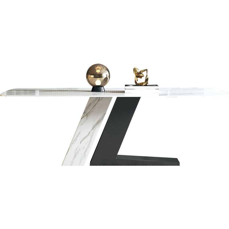 Modern 1/5/7 Pieces Rectangle Dining Set Sintered Stone Top Dinette Table Set