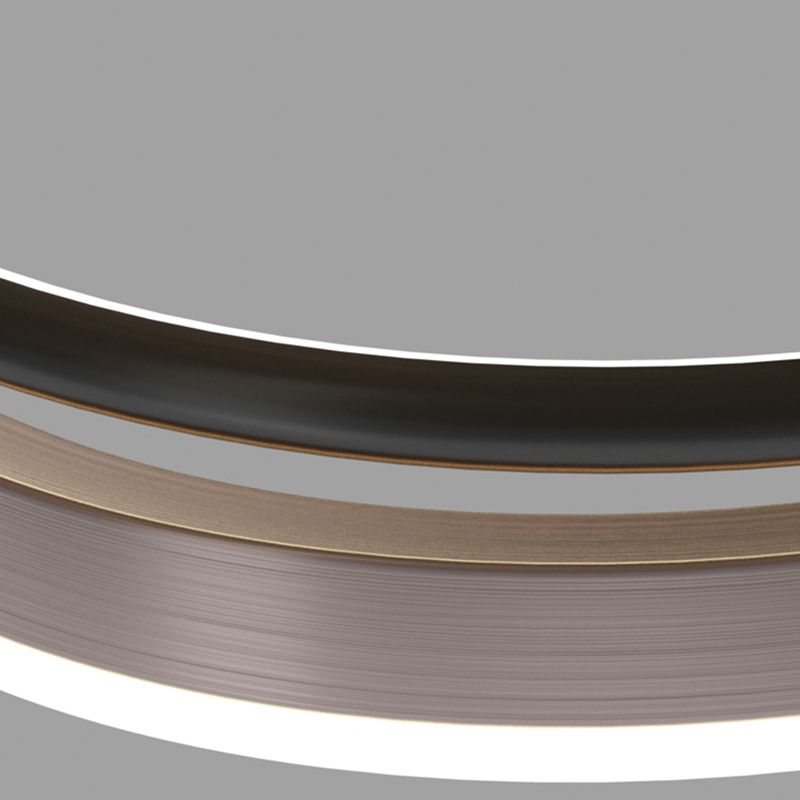 Geometric Contemporary Simple Island Light Acrylic Shade Hanging Light for Dining Room