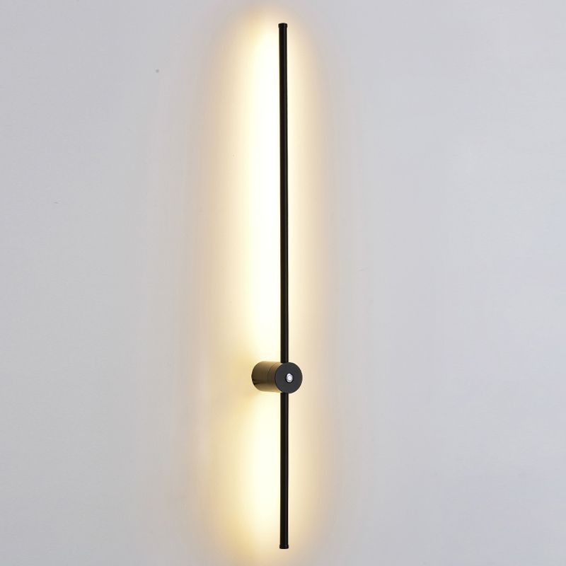 Modern Style Linear Shape Wall Sconce Metal Wall Lighting for Dining Room