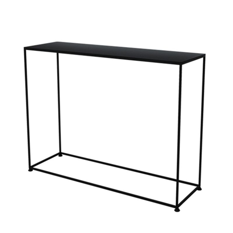 Ironcraft Rectangle Console Table Contemporary Accent Table for Hall