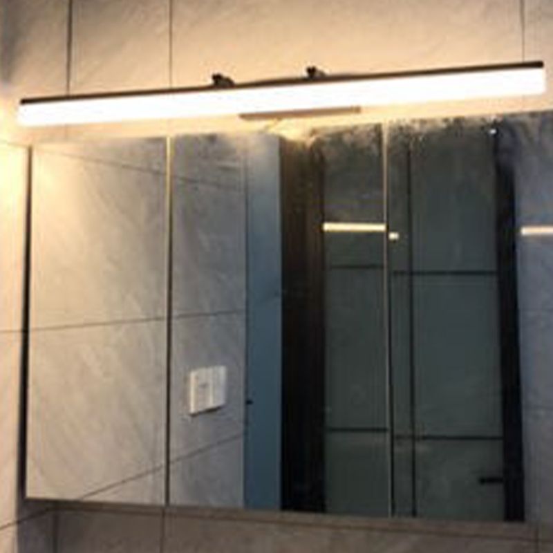 Strip Shape Wall Lighting Modern Style Metal1 Light Sconce Lamp for Shower Room