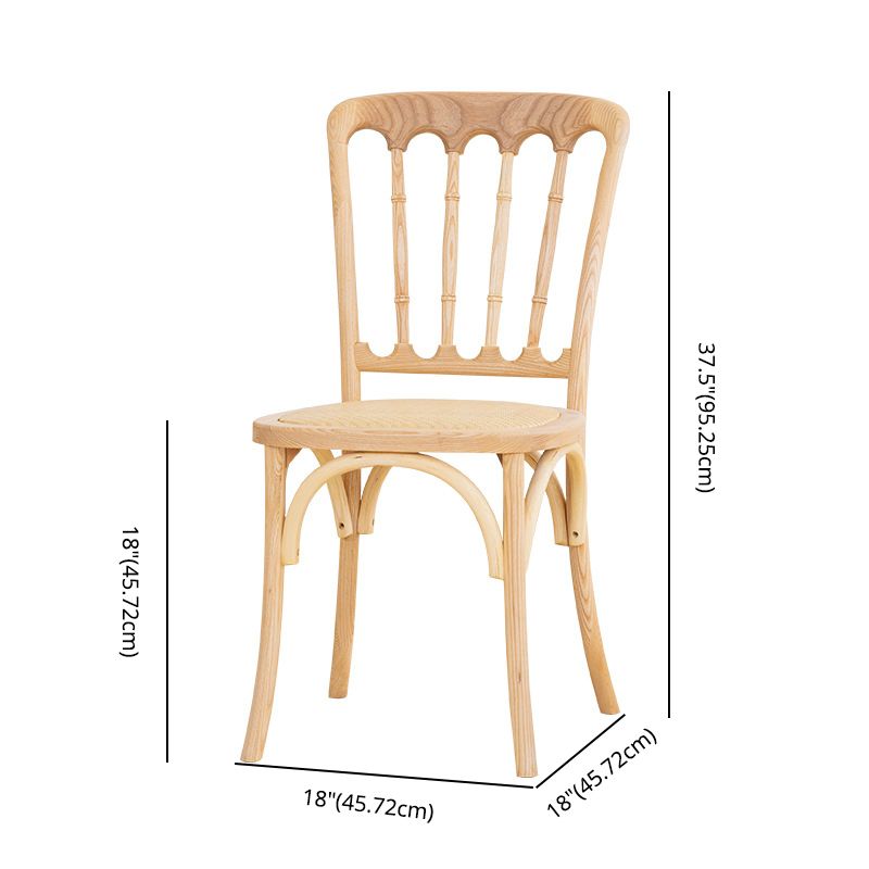 Französisch modernes Design Slat zurück