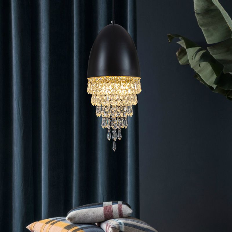 Multi Lights Geometric Suspension Pendant Modern Style Crystal Down Lighting