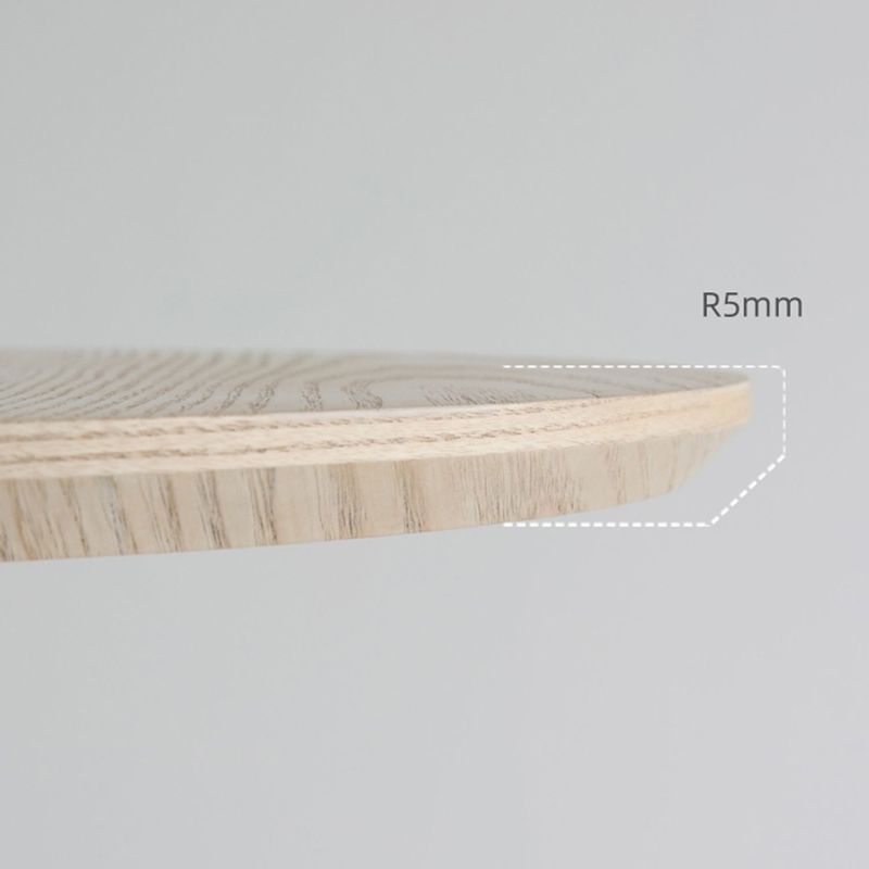 42-inch Height Bar Table Industrial Style Pub Table with Wood Top for Dining Room