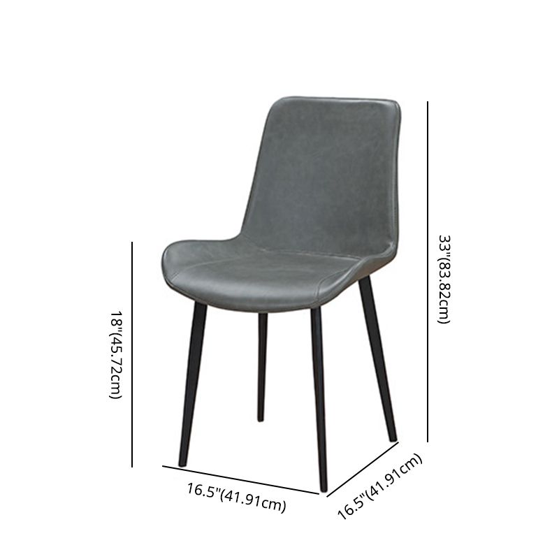 Juego de comedor de piedra sinterizada de estilo moderno con mesa de forma rectangular fija y base de 4 patas