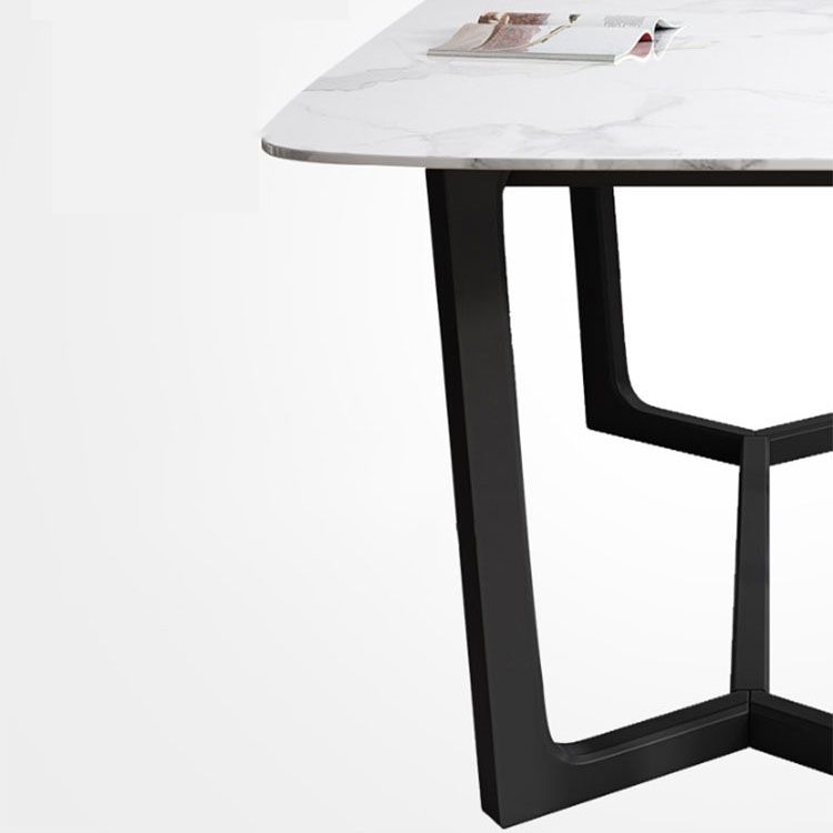 Modern 1/3/4 Pieces Scalable Dinette Set with Sintered Stone Ash Wood Dining Table Set