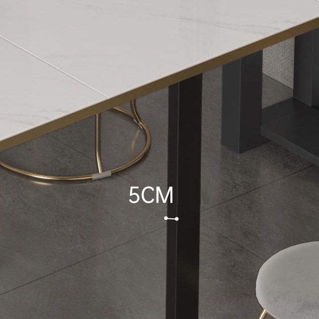 Rectangle Dining Room Dinner Kitchen Table Contemporary Dining Table
