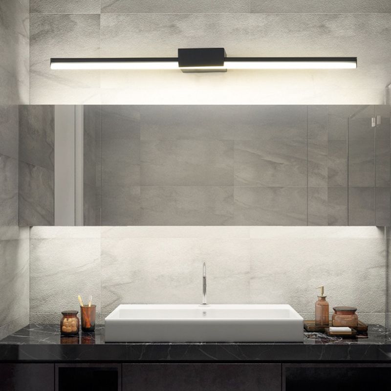 1 Éclairage mural à bande légère de style moderne pour la salle de douche