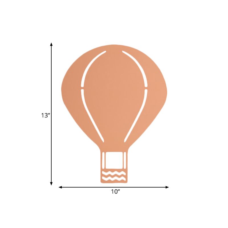 Slaapkamer eetkamer muur licht hete lucht ballon metaal 1 licht creatief sconce licht