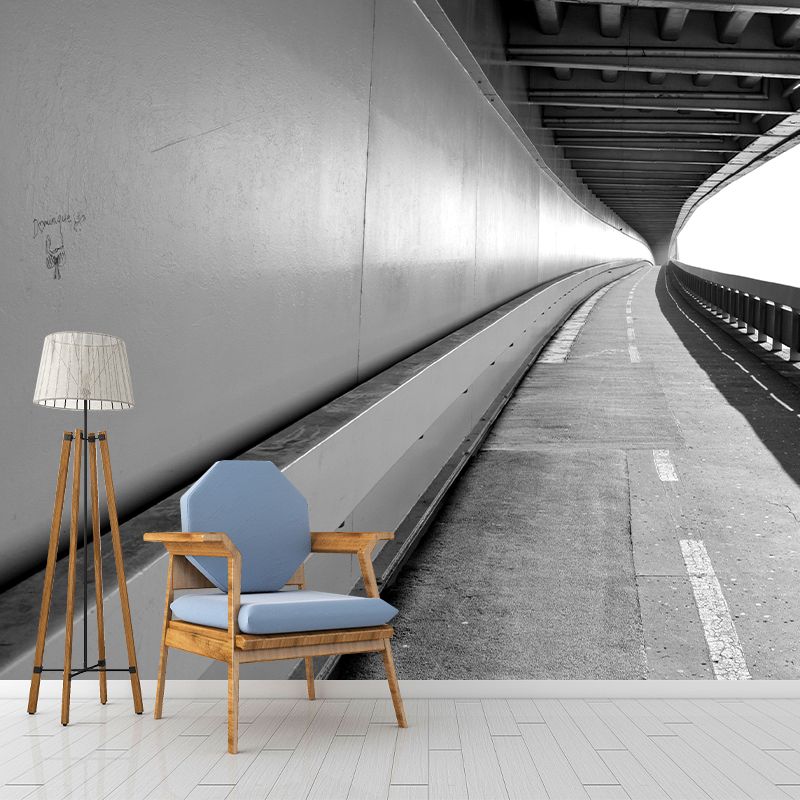 Spatial Extension Mural Wallpaper Water Resistant Wall Decor, Personalized Size Available