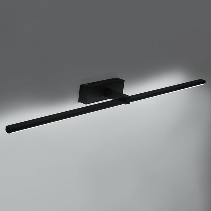 Strip vorm wandverlichting moderne stijl metaal 1 lichten SCONCE lamp voor badkamer