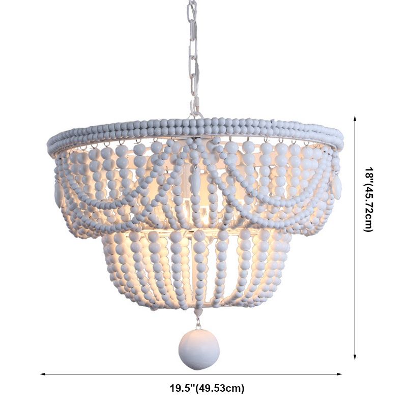 Perle lustre luminaire luminaire vintage berge d'éclairage pour le restaurant
