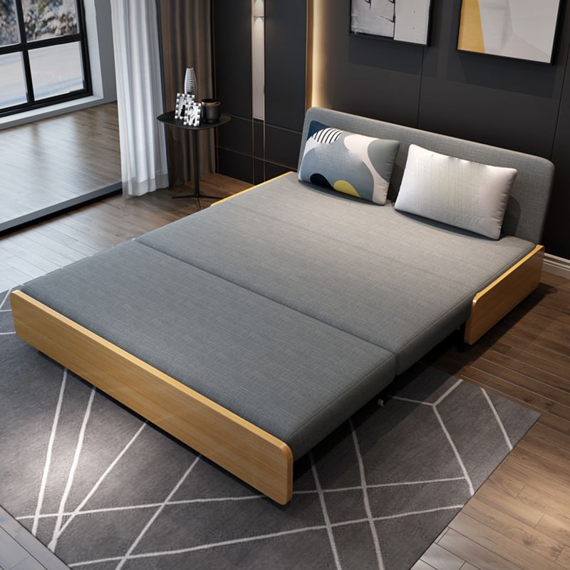 Hoge slijtvastheid Armloze slaapbank 32,68 "H Fabric Tight Achterbank Bed