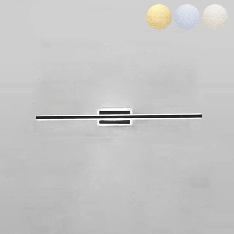 Luminaires d'éclairage de vanité de style moderne lampes murales à LED en aluminium